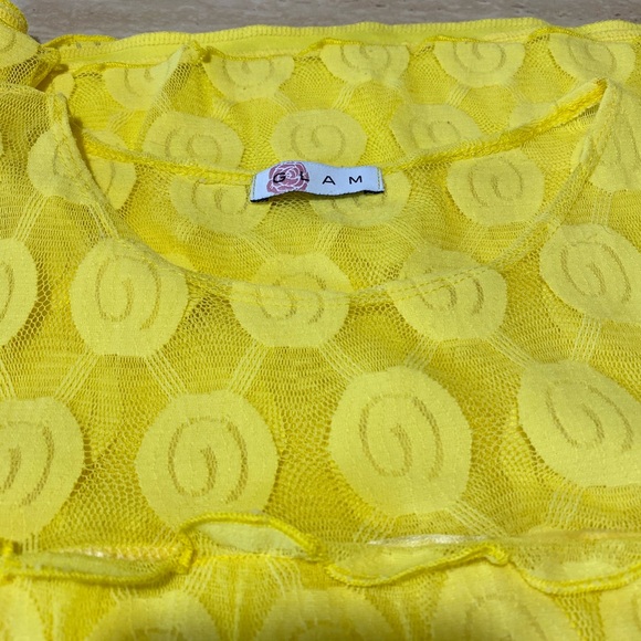 Glam yellow dress - Picture 2 of 6